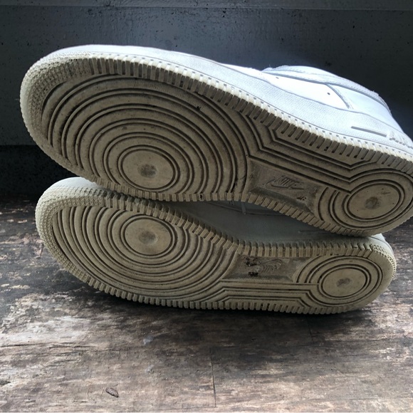 Nike Air Force 1 '07 Womens White Athletic Shoes Sneakers 315115-112 Size 8 - Picture 13 of 13